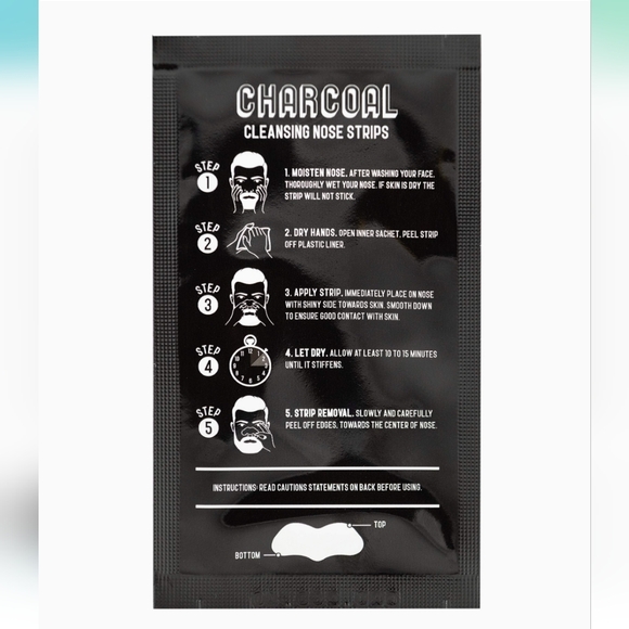 The Nobleman Charcoal Infused Cleansing Nose Strips 2pk. - Picture 5 of 5